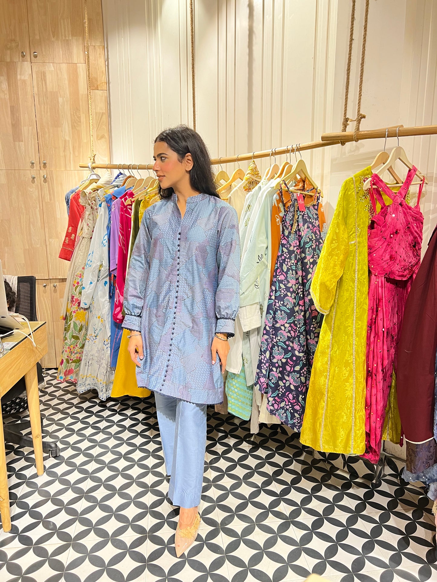 COSMO BLUE co-ord set