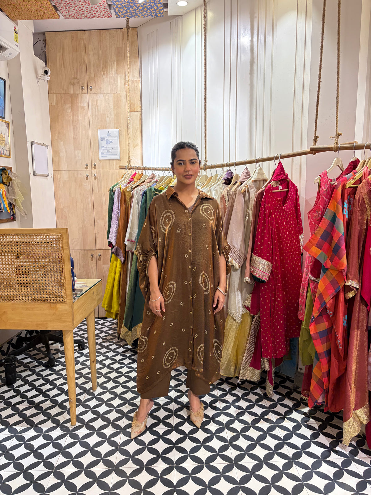 THE SAIRA kaftaan set