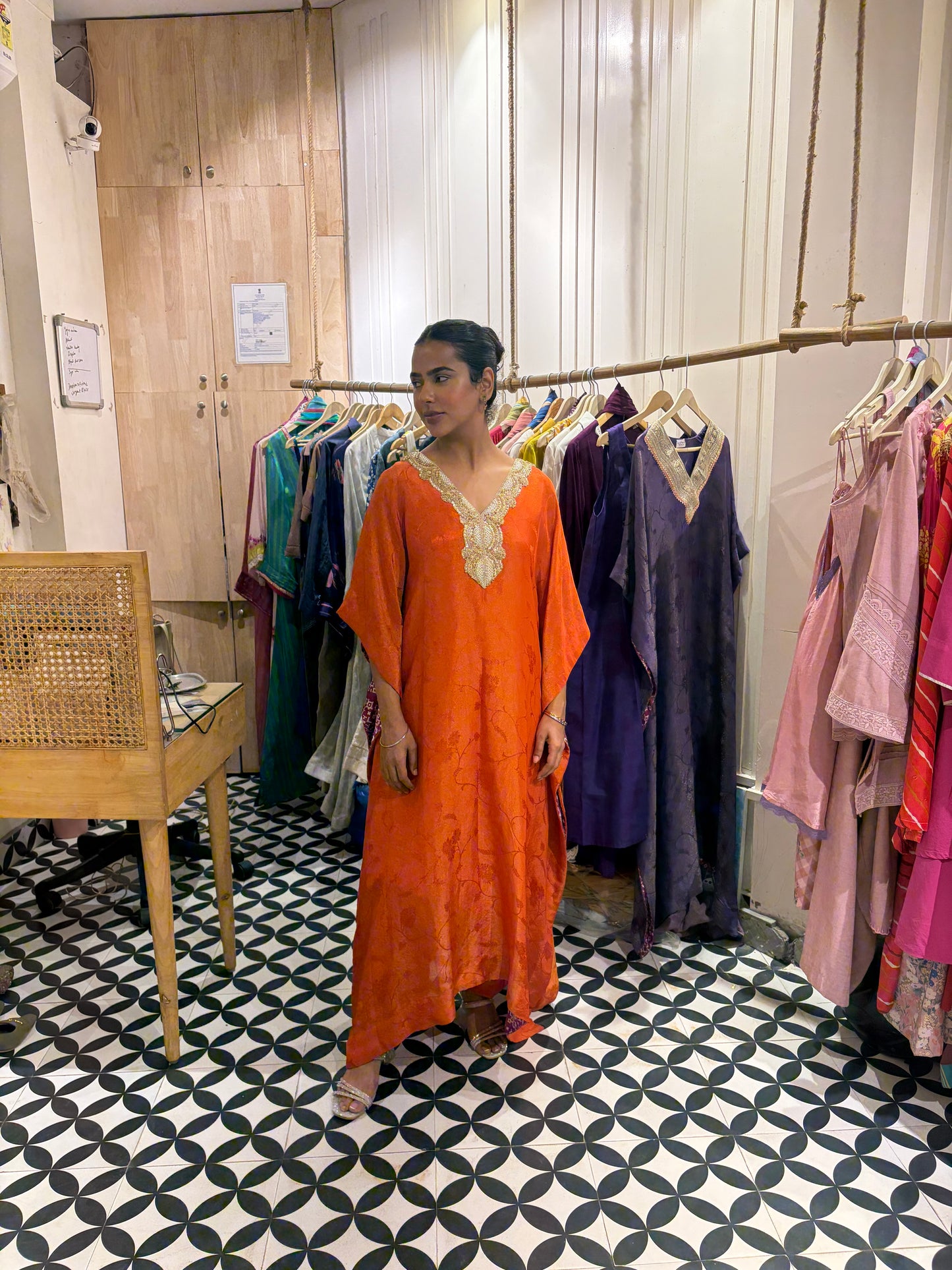 THE JANNAT kaftaan set