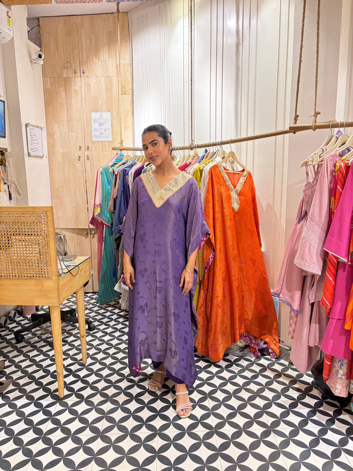 THE SHEHNAAZ kaftaan set