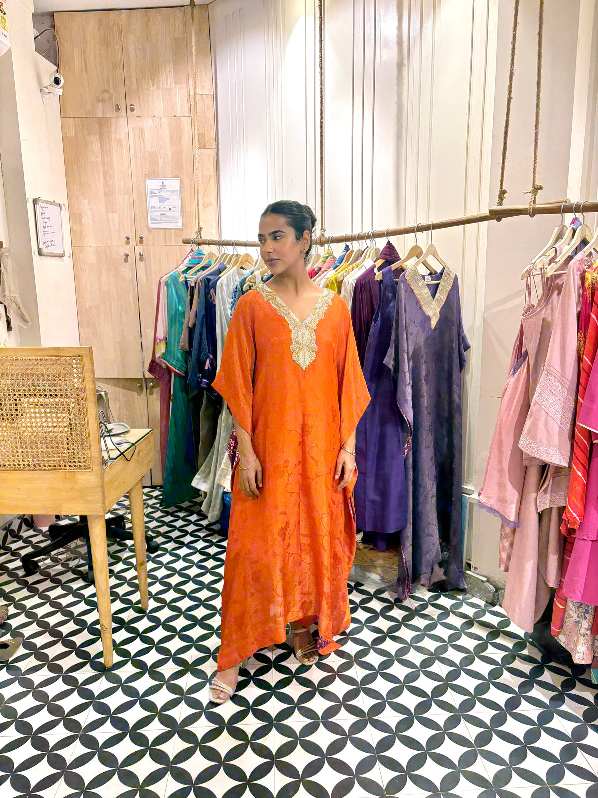 THE JANNAT kaftaan set