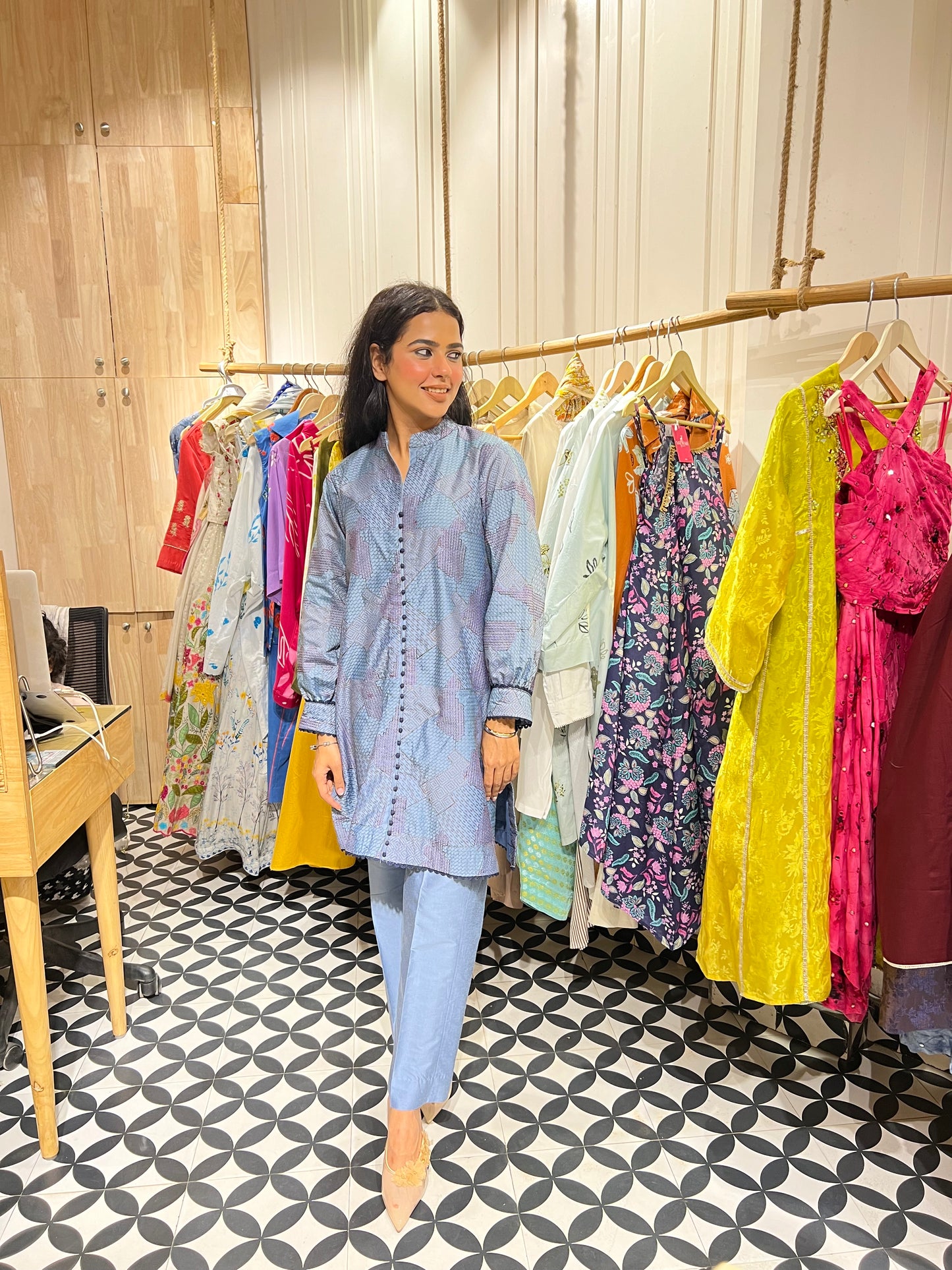 COSMO BLUE co-ord set