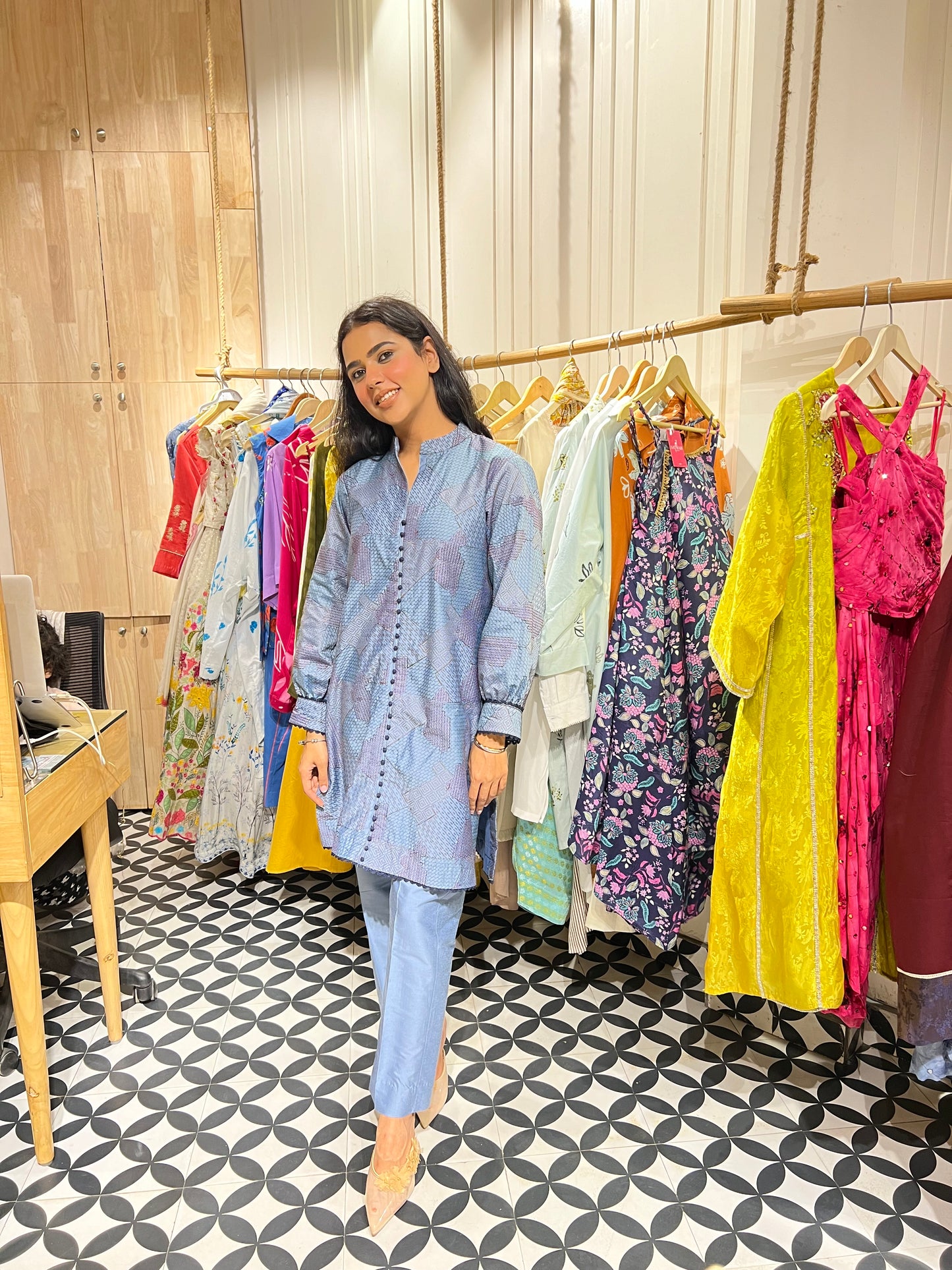 COSMO BLUE co-ord set