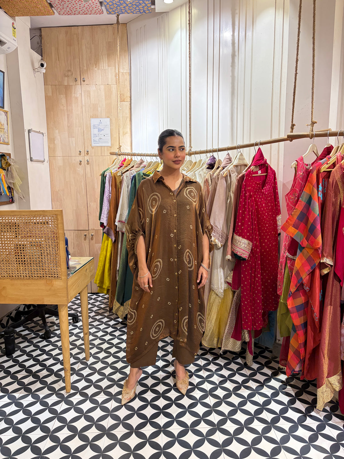 THE SAIRA kaftaan set