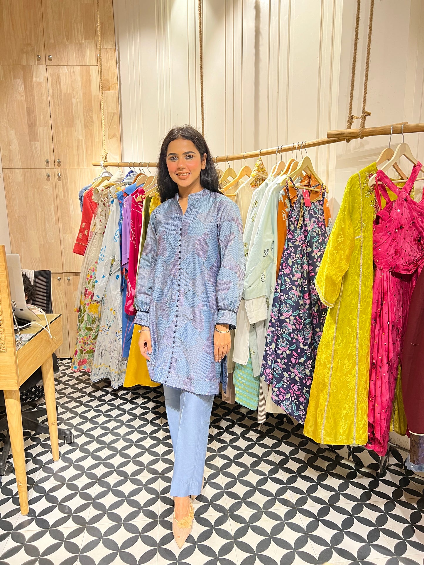 COSMO BLUE co-ord set