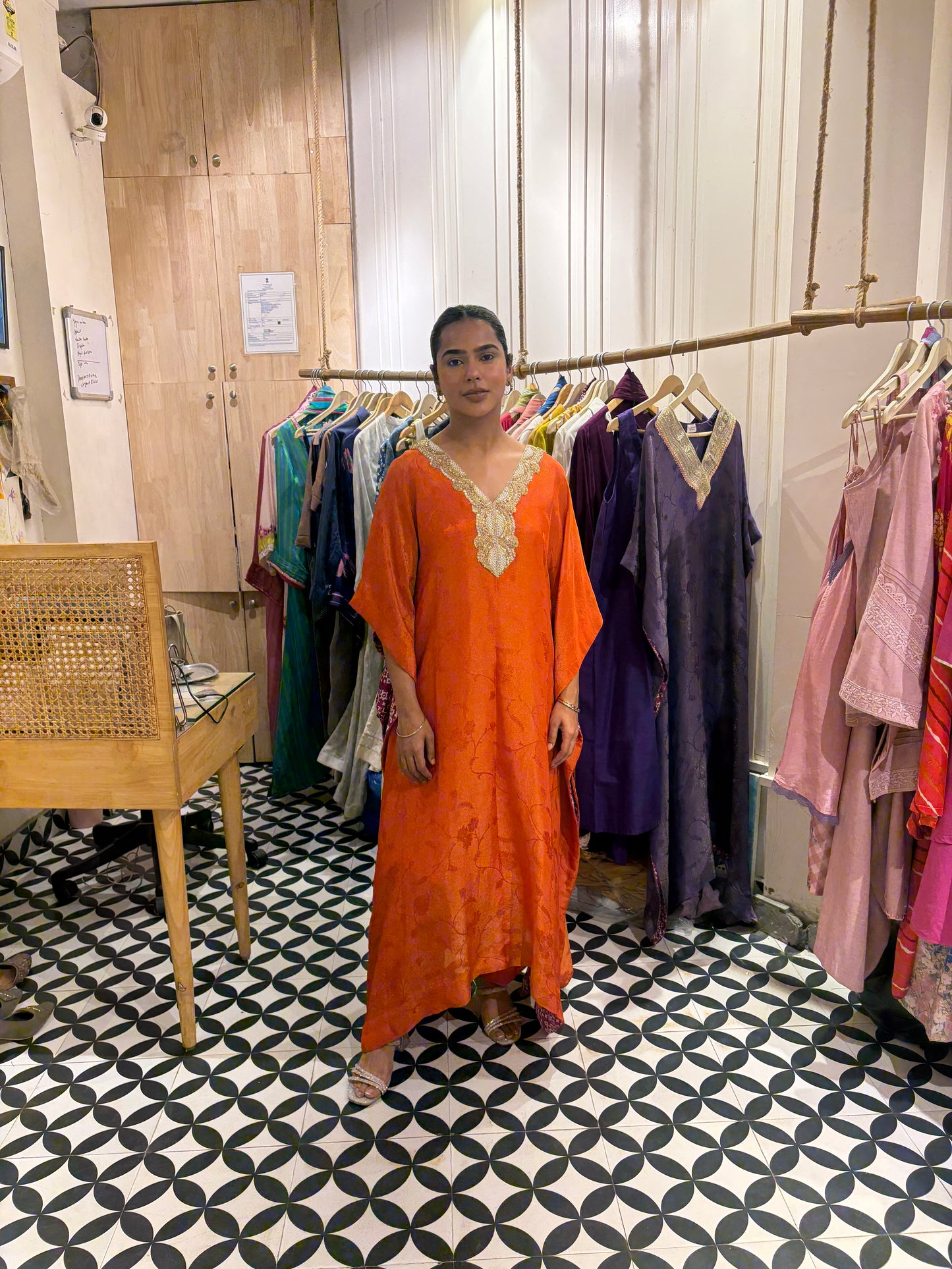 THE JANNAT kaftaan set