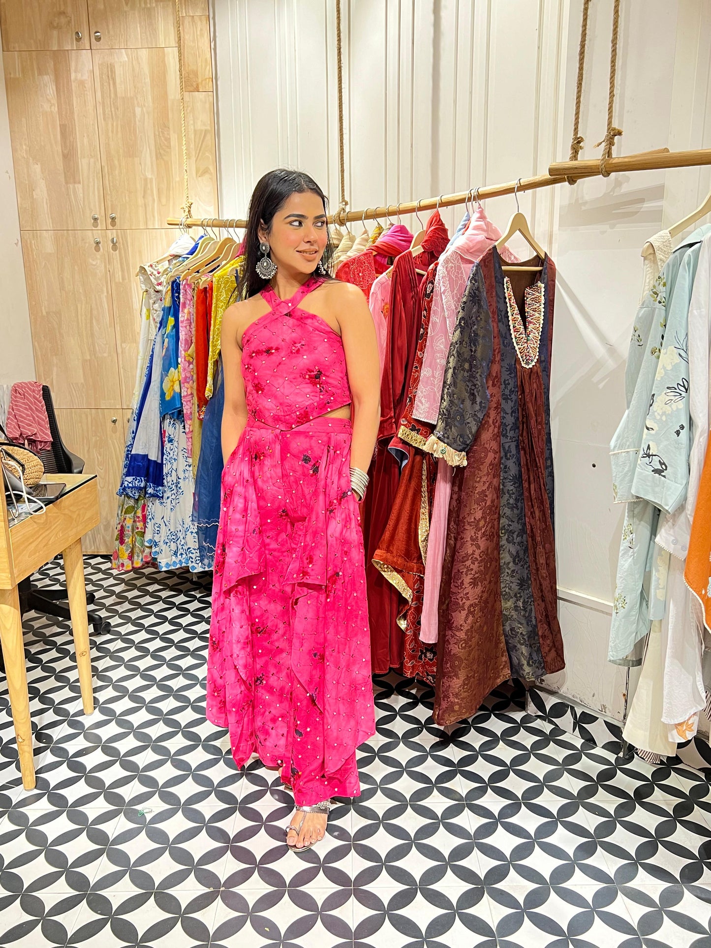 AQUA SHIMMER co-ord set