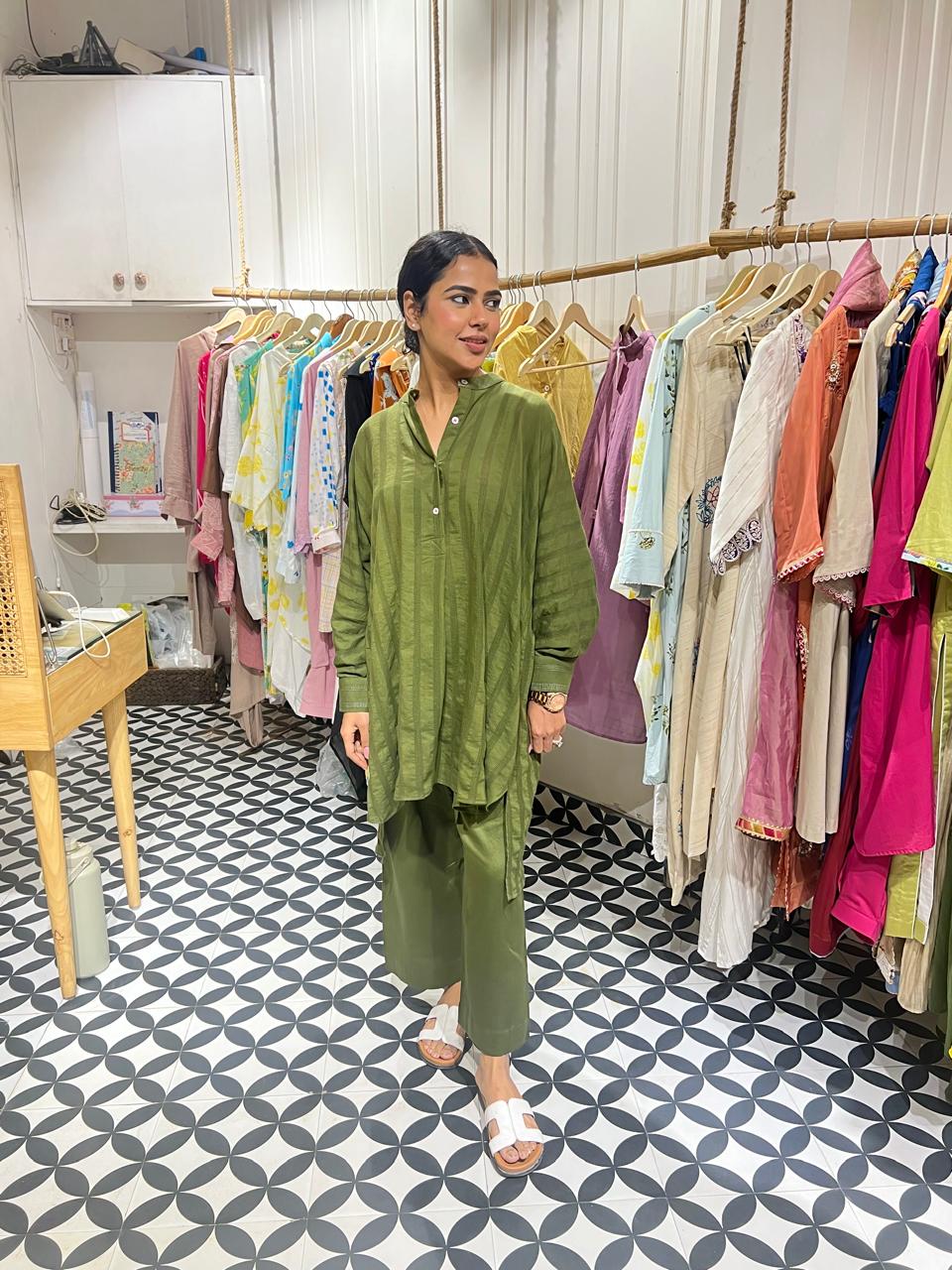 BASIL CHECKMATE co-ord set